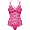 Боді Obsessive 860-TED-5 (Малиновий, S/M)