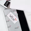 Бодістокінг SoftLine, сітчастий з візерунком, чорний