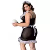 Эротический комплект горничной BLACK SOUBRETTE OUTFIT XL/XXL (Size: XL/XXL)