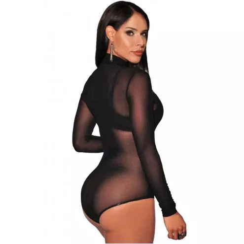 Эротическое боди R80303-1 BLACK TU (Size: TU)