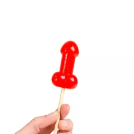 Леденец - Cherry Candy Penis Lollipop With Spicy Warming Effect, 25 г - 1
