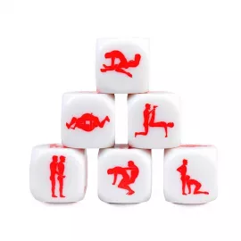 Игровой кубик - Gay Kamasutra Dice, 25 мм - 1