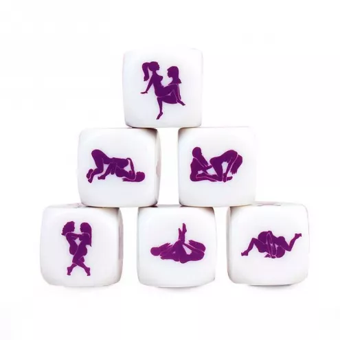 Игровой кубик - Lesbian Kamasutra Dice, 25 мм