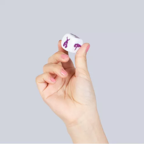 Игровой кубик - Lesbian Kamasutra Dice, 25 мм