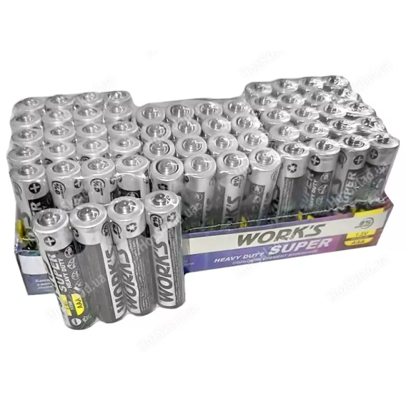 Батарейки Work's 1,5V AAA