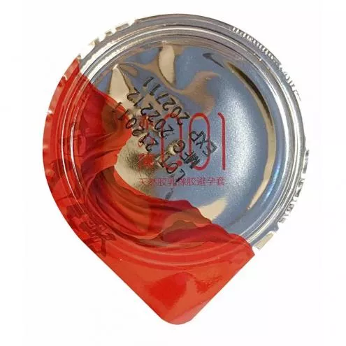 Презервативи Olo RedSilver, ультратонкі, з термоефектом та гіалуроновою змазкою, 10 шт