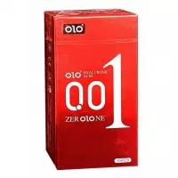 Презервативы Olo 0.01 Red Foil, возбуждающие, что согревают, с гиалуроновой кислотой, 10 шт
