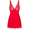 Комплект Obsessive Luvae babydoll (Червоний, L/XL)