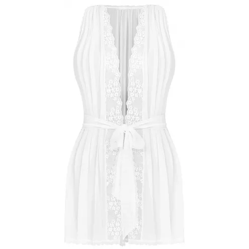 Пеньюар Obsessive Heavenlly peignoir (Білий, XS/S)