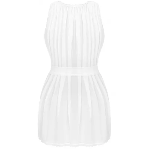 Пеньюар Obsessive Heavenlly peignoir (Білий, XS/S)
