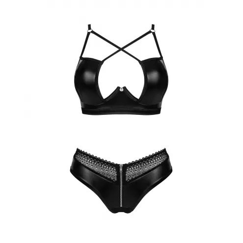 Комплект Obsessive Norides set (Чорний, M/L)