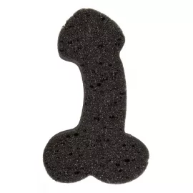 Губка для ванны Sponge Willy Black, 19 см - 1