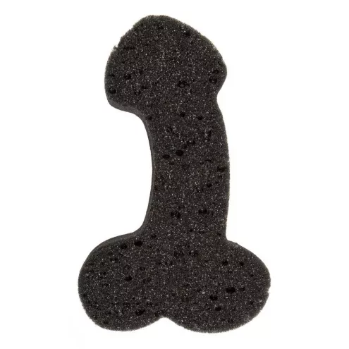 Губка для ванны Sponge Willy Black, 19 см