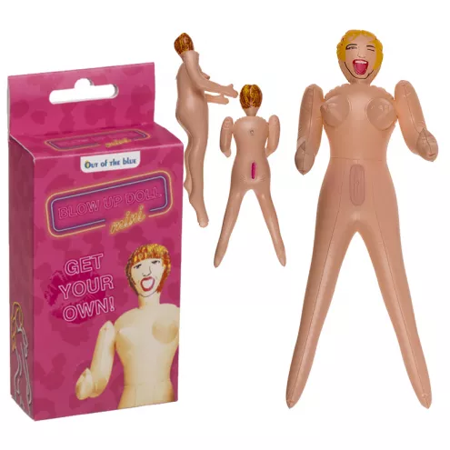 Надувная мини кукла Mini Blow Up Doll Mini Blonde, 66 см