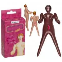 Надувная мини кукла Mini Blow Up Doll Mini Brunette, 66 см