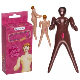 Надувная мини кукла Mini Blow Up Doll Mini Brunette, 66 см - 1