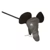 Мужские стринги Слон со звуком Elephant undies with elephant sound, black - one size