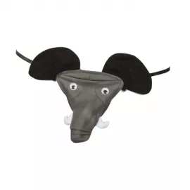 Мужские стринги Слон со звуком Elephant undies with elephant sound, black - one size - 4
