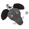 Мужские стринги Слон со звуком Elephant undies with elephant sound, black - one size