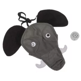 Мужские стринги Слон со звуком Elephant undies with elephant sound, black - one size - 2