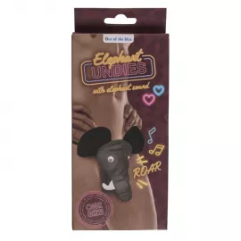 Мужские стринги Слон со звуком Elephant undies with elephant sound, black - one size - 5