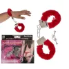 Наручники Plush Handcuffs With Keys Red