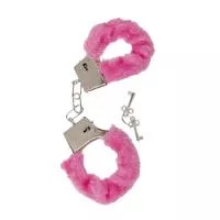 Наручники Plush Handcuffs With Keys Pink