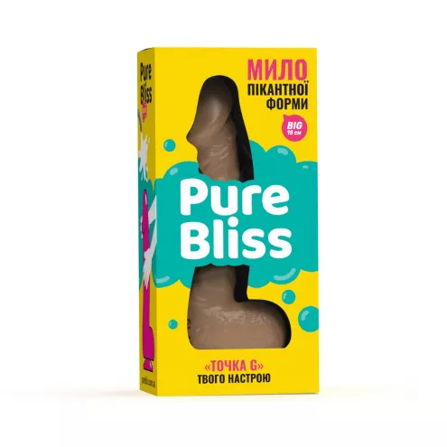 Мыло член Pure Bliss 18 см Brown