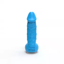 Мыло член Pure Bliss 18 см Blue - 4