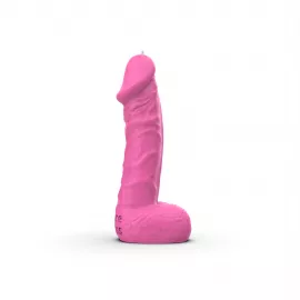 Свеча член Pure Bliss 15 см Pink - 4