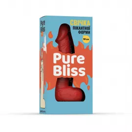 Свеча член Pure Bliss 18 см Red - 3