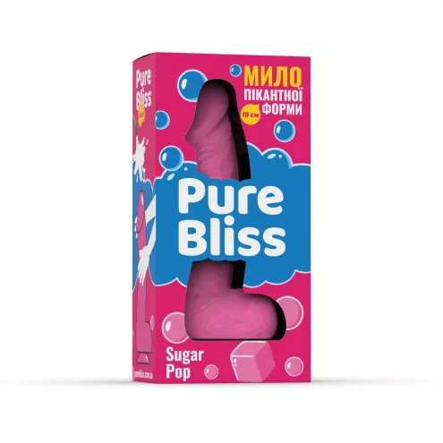 Мыло член Pure Bliss Sugar Pop Pink, 18 см
