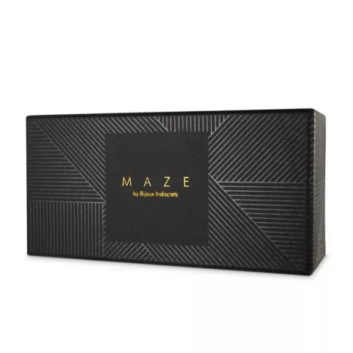 Чокер з кільцем і довгим пензликом MAZE колір: коричневий Bijoux Indiscrets (Іспанія)