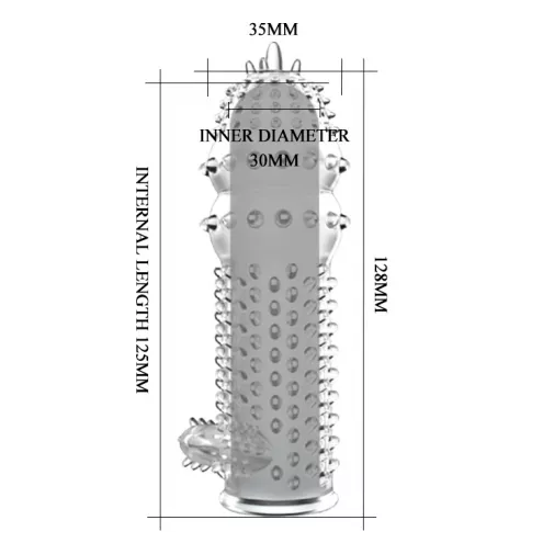 Насадка на член Penis Sleeve Clear 1