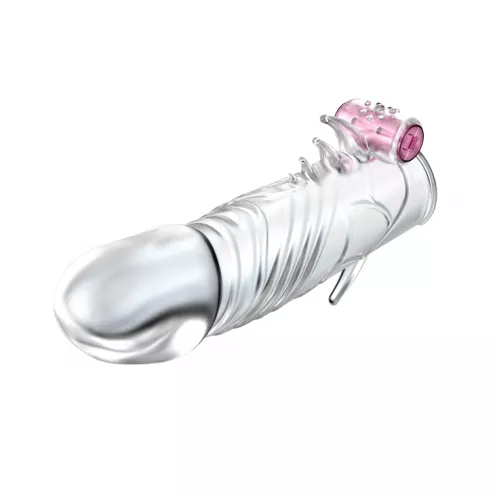 Насадка на пеніс із вібрацією Baile Penis Sleeve Vibrating