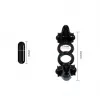 Подвійне ерекційне віброкільце Sweet Ring Double Penis Ring Black