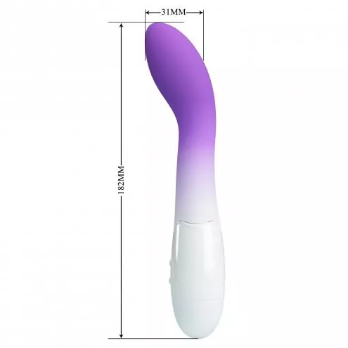 Вибратор PRETTY LOVE - Bishop, 30 vibration functions, ABS Silicone