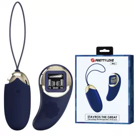Виброяйцо PRETTY LOVE Mina-10 vibration functions 9 speed levels, Wireless remote control - 1