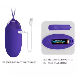 Виброяйцо PRETTY LOVE BERGER EGG 12 function vibrations - 3