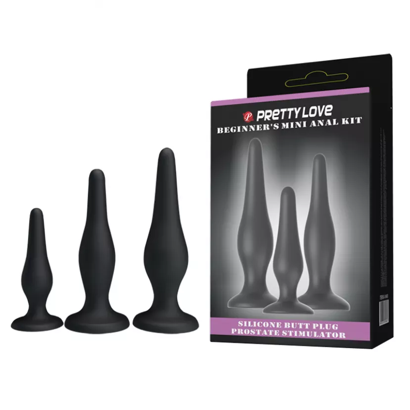 Набор анальных игрушек PRETTY LOVE BEGGINERS MINI ANAL KIT