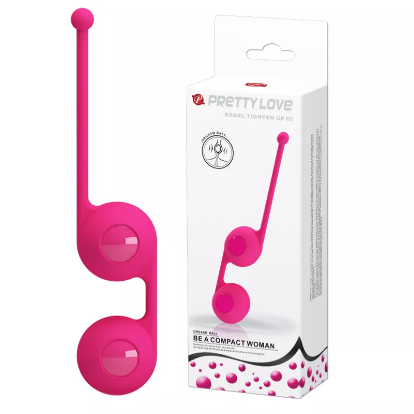 Вагінальні кульки PRETTY LOVE KEGEL TIGHTEN UP III PINK