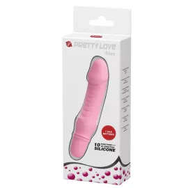 Класичний вібратор PRETTY LOVE STEV PINK - 7