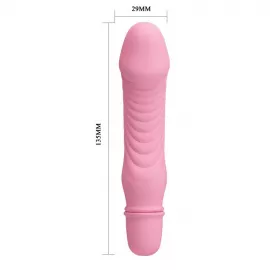 Класичний вібратор PRETTY LOVE STEV PINK - 3