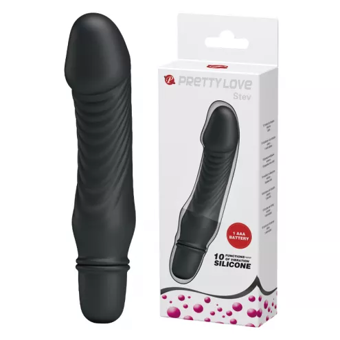 Классический вибратор PRETTY LOVE STEV BLACK