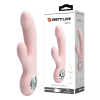 Вібратор PRETTY LOVE SELENE, USB, PINK, 7 function
