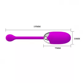 Віброяйце PRETTY LOVE -BROOK, 12 vibration functions Memory - 6