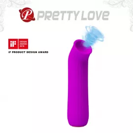 Симулятор орального сексу для жінок Pretty Love Ford, фіолетовий - 5