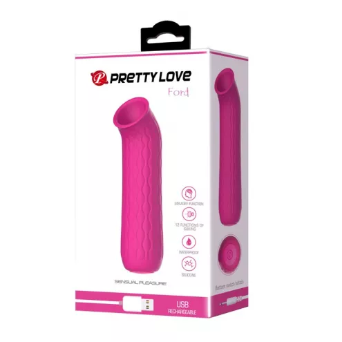 Вібратор PRETTY LOVE - FORD 12 Functions Pink