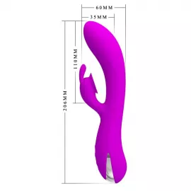 Вібратор PRETTY LOVE - SAM 7 FUNCTIONS USB - 9