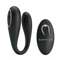 Вибратор PRETTY LOVE ALGERNON USB Black 12 function